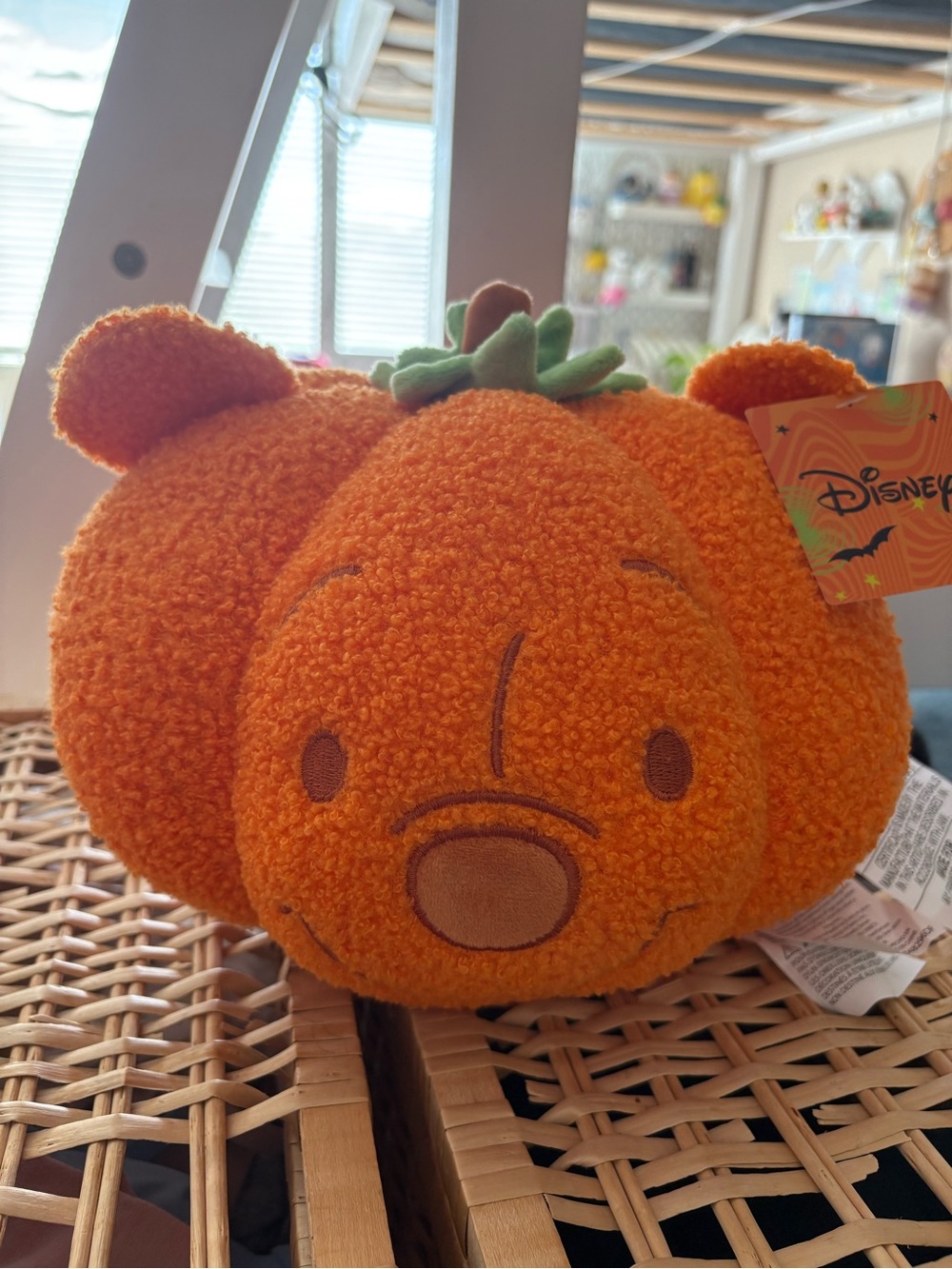 Disney Winnie the Pooh Pumpkin Pillow Plush Aldi 2026 Halloween